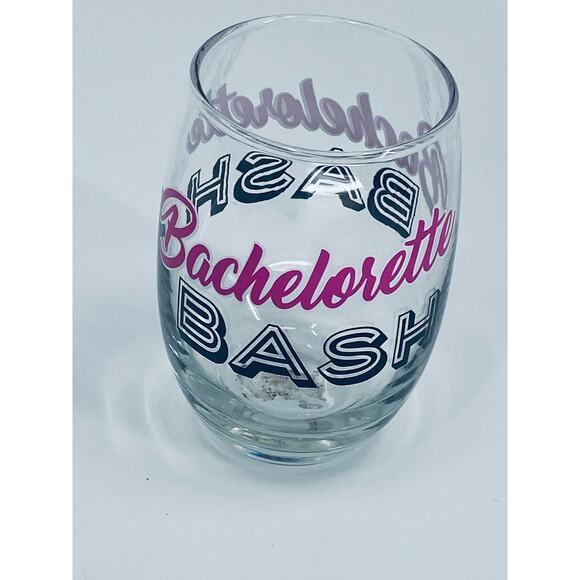 Bachelorette Bash Stemless Wine Glass - Picture 1 of 2